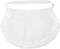 BESTONZON Women's Waist Apron with Pockets Lace Cotton Half Apron Kitchen Party Favors for Maid Waitress Servant(White)