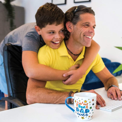 Love Mug: Dad Mug - Birthday Gifts for Dad, Father in Law. Best Dad Ever Coffee Mug, Dad Mugs From Daughter & Son. Mugs for Fathers Day, Dad Coffee Cup, Fathers Day Mug for Dad, Papa