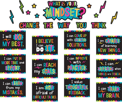Teacher Created Resources What is Your Mindset? Bulletin Board (TCR8882)