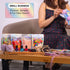 100 Pcs Holographic Resealable Mylar Bags - 5x7 Inch Smell Proof - Ziplock and Heat Sealable Stand Up Pouches - Use for Party Favors - Lip Gloss Packaging - Small Business Sample - WaldOaks