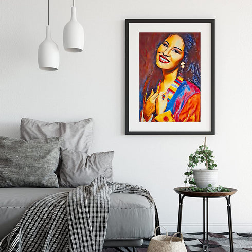 Latin Music Poster Painting Creativity Aesthetic Poster for Living Room Bedroom Home Decoration 12x18inch(30x45cm) Lwebecn