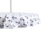 DII Outdoor Tabletop Collection, Stain Resistant & Waterproof, 60" Round w/Zipper, Anchors Away