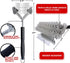 Grill Brush and Scraper Safe BBQ Brush Bristle Free or Wire Cleaning Brush & Scrubber - Stainless Steel and Heavy Duty Grill Cleaner for All Grill Grates - Ideal Grill Accessories & Gifts