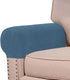 Stretch Armrest Covers for Chairs and Sofas Couch Arm Covers for Sofa Spandex Jacquard Armrest Covers Anti-Slip Furniture Protector Washable Armchair Slipcovers for Recliner Set of 4, Dusty Blue