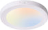 Cloudy Bay 3 Color Temperature LED Flush Mount Ceiling Light,7.5 Inch,120V 12W 840LM Dimmable, CRI 90+,3000K/4000K/5000K Adjustable,White Finish