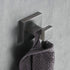 4 Pack Towel Hook Brushed Nickel Wall Robe/Coat Hook Stainless Steel Heavy Duty Hook for Bathroom Bedroom Kitchen