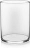 - 8" Tall x 5" Wide Cylinder Glass Vase and Flower Guide Booklet -for Weddings, Events, Decorating, Arrangements, Flowers, Office, or Home Decor.
