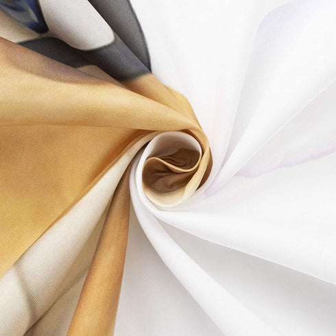 HVEST Funny Giraffe Get Naked Shower Curtain Cute Giraffe with Glasses in Soap Bubble Bathtub Funny Wild Animal Bathroom Decor Waterproof Polyester Fabric 72x72 Inches with 12 Hooks