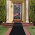 Beistle Black Novelty Polyester Fabric Aisle Runner For Weddings, Awards Night Theme, Proms, Ceremony Parties and Events