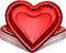 24 Pieces Thick Heart Shaped Paper Plates Disposable Party Plates 10.6 Inch Large Size Dinnerware Plates Decorative Tableware for Mother's Day, Wedding Birthday Grad Party Valentine's Day