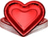 24 Pieces Thick Heart Shaped Paper Plates Disposable Party Plates 10.6 Inch Large Size Dinnerware Plates Decorative Tableware for Mother's Day, Wedding Birthday Grad Party Valentine's Day