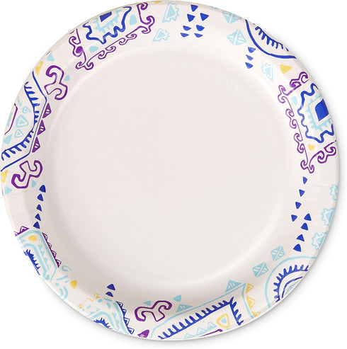 Great Value 8 5/8" Heavy Duty Premium Party Paper Plates, 100 ct