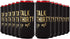 Talk Thirty To Me Can Coolers, 30th Birthday Party Coolies, Set of 12, Black/White/Pink and Gold Thirtieth Birthday Cup Coolers, Perfect for Birthday Parties, Birthday Decorations (Black, Slim)