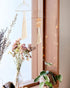 Macrame Wall Hanging Boho Wall Decor Gold Metal Wall Art Boho Tassel Home Wall Pediments 2 Pcs