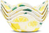 MEEBUN Collection Microwave Bowl Huggers Set Of 4, Lemon Microwave Safe Hot Bowl Holder, Multipurpose Heat Resistant Plate Hugger, Microfiber Dish Pads To Carry Soup Rice Pasta Bowls