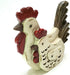 Rustic Chicken Pair Tabletop Decor Figurine