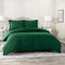 Nestl Dark Green Duvet Cover Full Size - Soft Full Size Duvet Cover Set, 3 Piece Double Brushed Duvet Cover with Button Closure, 1 Full Duvet Cover 80x90 inches and 2 Pillow Shams