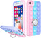 Joyleop Color Bubble Case for iPhone SE 2022/2020/7/8 Fidget Design Unique Silicone Cute Fun Cover Girly Fashion Girls Boys Kids Cases,Kawaii with Metal Ring Buckle for iPhone SE 2022/2020/7/8 4.7"