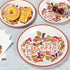 HAIL Thanksgiving Paper Plates Set, Thanksgiving Disposable Dinnerware Set for 10 Guests includes 10 9In Dinner Plates10 7In Dessert Plates and 10 Set Wooden Cutlery -Happy Harvest and Give Thanks