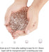 Bymore 60000 Clear Water Gel Jelly Beads Vase Filler Beads,Vase Fillers for Floating Pearls, Floating Candle Making, Wedding Centerpiece, Floral Arrangement (Transparent)
