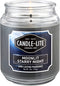 Candle-lite Scented Candles, Moonlit Starry Night Fragrance, One 18 oz. Single-Wick Aromatherapy Candle with 110 Hours of Burn Time, Gray