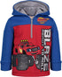 Blaze and The Monster Machines Boys' Fleece Hoodie Pullover Sweatshirt w Zipper (Red, 3T)