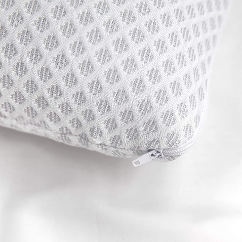 SensorPEDIC Conforming Memory Foam Travel Pillow, One Size, White