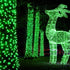 JMEXSUSS 33ft 100 LED Green Battery Operated Christmas Lights,St. Patrick's Day Decorations Lights Indoor, Twinkle Fairy String Lights with Remote 8 Modes Outdoor Waterproof