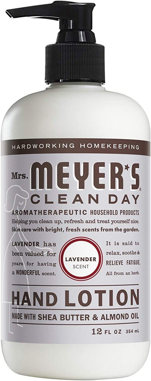MRS. MEYER'S CLEAN DAY, Hand Lotion, Lavender, 36 Fl Oz