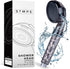 STMPS Shower Head - Handheld High Pressure Water Saving Showerhead with Ionic Spray Filter Beads and 3 Comfort Mode Spa Settings, Perfect for Dry Skin, Hair and Body - Hand Held Showerhead