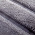 Cozy Bliss Set of 2 Faux Fur Fleece Throw Pillow Covers Luxury Super Soft Plush, Striped Cushion Cover Textured Decorative Pillowcases for Sofa Couch Bed Chair Car (Grey, 20"x20")