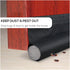 Lazy Monk Foam Door Draft Stopper 32 - 36 Inch Bottom Gap Filler One Sided, Under Door Breeze Blocker Weather Strip Cold Warm Air Wind Insulator Seal, Sliding Door Noise Reduction Sound Proof Cover