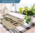 Artoid Mode Home Quote Boxwood Wreath Welcome Decorative Doormat, Daily Holiday Farmhouse Low-Profile Floor Mat Switch Mat for Indoor Outdoor 17 x 29 Inch