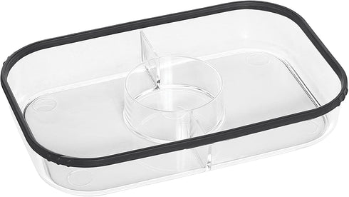 Rubbermaid Brilliance Food Storage Container, Salad and Snack Lunch Combo Kit, Clear, 9 Piece Set 1997843