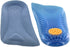 Height Increase Elevator Half Insole for Men 1/2 inch Taller Heel Lift Insert - Silicon Honeycomb Shaped Gel