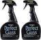 HOPE'S Perfect Glass Cleaning Spray, Window, Stove Top, Mirror Cleaner Streak-Free, Less Wiping, No Residue, Pack of 2, 32 Ounce, 64 Fl Oz