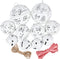 DearHouse 10 Pcs Big Christmas Jingle Bells, 2Inch-3.6Inch White Glitter Christmas Metal Sleigh Bells Rustic Craft Bells for Christmas Tree Wreath Garland Ornaments Holiday DIY Decorations
