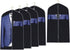 Garment Bag Suit Bag for Travel and Storage, Breathable 40 inch Suit Jacket Covers Clothes Bags with Clear Window Dust Proof Protector for Suit Coat, Jacket (40˜™ x 24˜™ - 5 pcs)