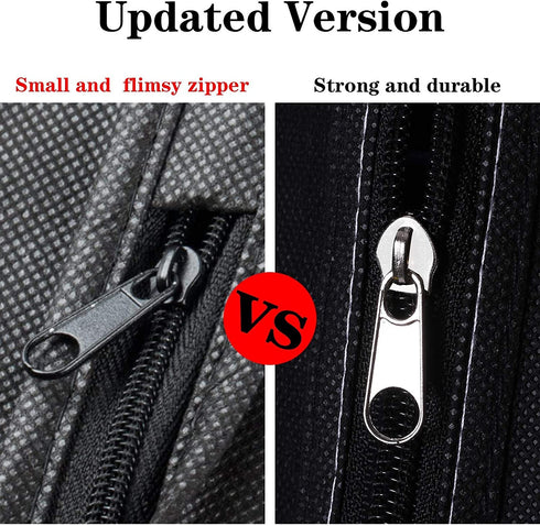 Garment Bag Suit Bag for Travel and Storage, Breathable 40 inch Suit Jacket Covers Clothes Bags with Clear Window Dust Proof Protector for Suit Coat, Jacket (40˜™ x 24˜™ - 5 pcs)