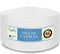 Hyoola White Three Wick Large Candle - 6 x 3 Inch - Unscented Big Pillar Candles - 62 Hour - European Made