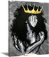 Black Queen Wall Art African American Black Queen Girl Canvas Wall Art African Black Art Prints Painting Abstract Contemporary Canvas Poster Home Decor for Bedroom Living Room Bar Hotel Wall Decor UNFRAMED