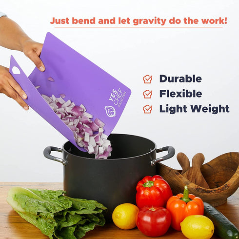 Flexible cutting boards set of 6