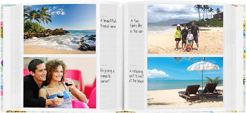 Travel Designer Photo Album, Tropical Drinks