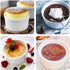 Ramekins 8 OZ, Set of 8, Souffle Dishes Oven Safe Porcelain Ramekins for Creme Brulee, Custard, Lava Cakes, Pudding, Flan, Mini Desserts, Small Baking Dishes Ramekins Bowls