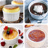 Ramekins 6 oz, Set of 8, Souffle Dishes, Oven Safe Porcelain Ramekins Bowls For Creme Brulee, Custard, Lava Cakes, Pudding, Flan, Mini Desserts, Jam and Ice Cream, Ramekins For Baking