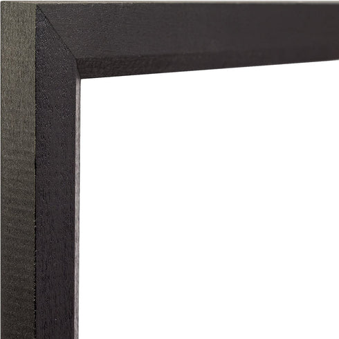 Craig Frames 7171610BK 11 by 14-Inch Picture/Poster Frame, Wood Grain Finish, 0.825-Inch Wide, Solid Black