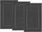 Simpli-Magic 79180 Bath Set, Bath Mats, Gray 3 Pack