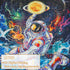 Trippy Astronaut Tapestry Blacklight Space Tapestry Posters For College Dorm,Cool Spaceman On Fantasy Universe Planets Galaxy Sky Tapestry Mens Guys Poster Tapestries For Bedroom Cool Room Decor.