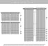 DONREN 15 Inches Long Black Valances for Windows - 2 Panels Blackout Theme Insulated Valances for Basement,42 Inches Wide Kitchen Valances with Rod Pocket Design,2 Pack