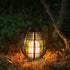 neemor Outdoor Solar Rattan Candle Lantern Automatic Switch LED Flickering Flameless Light Hanging Table Lamp Decorative Patio Yard Garden Pathway Walkway